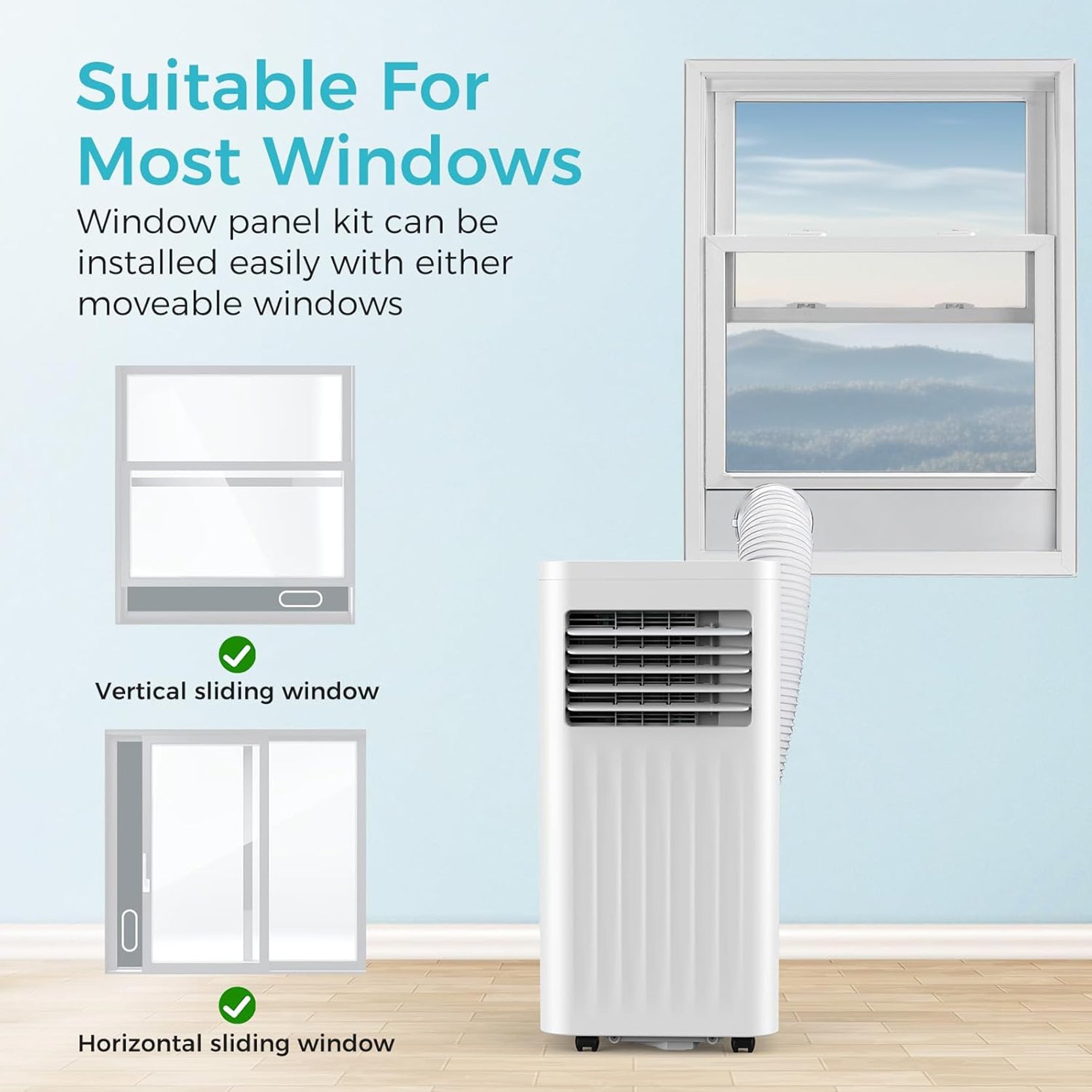 Cowsar 8000-10000 BTU Portable Air Conditioners